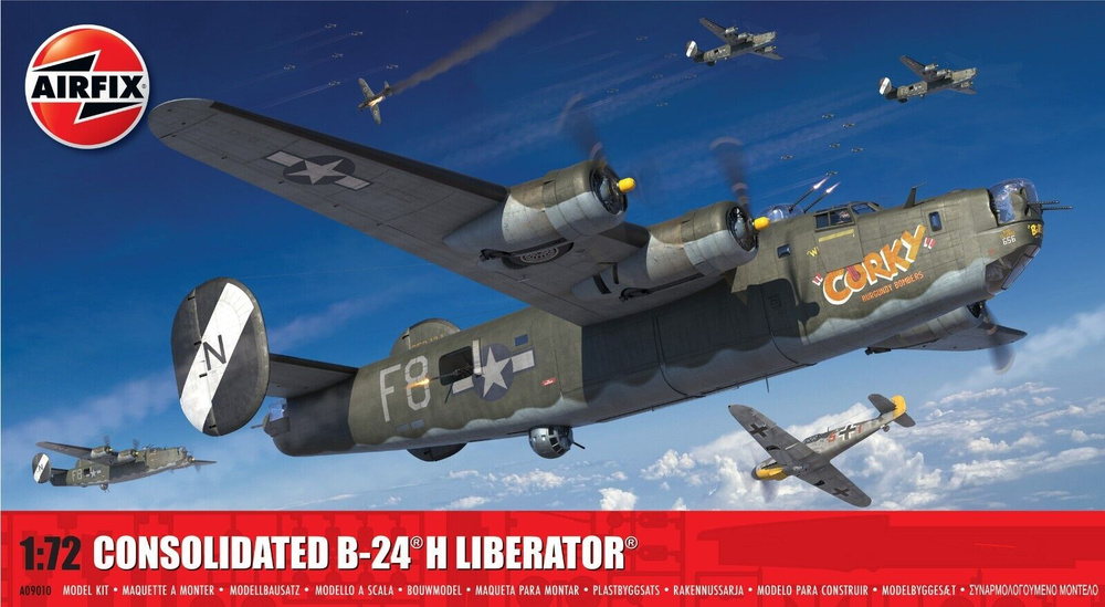 Сборная модель 1/72 Consolidated B-24H Liberator (Airfix) #1