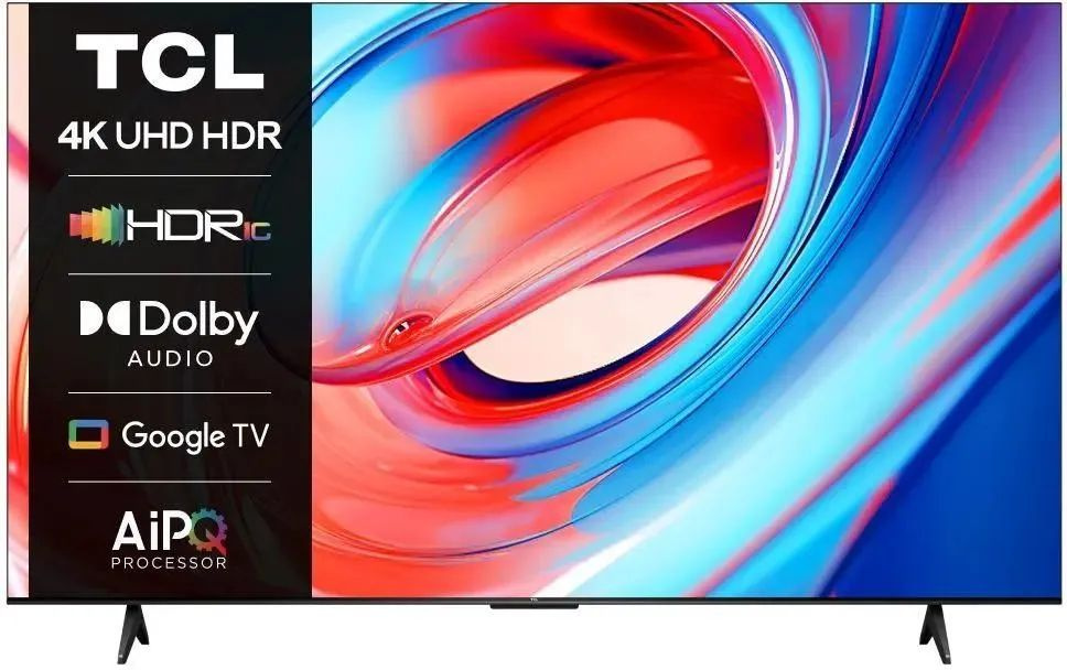 TCL Телевизор 75" 4K UHD, черный #1