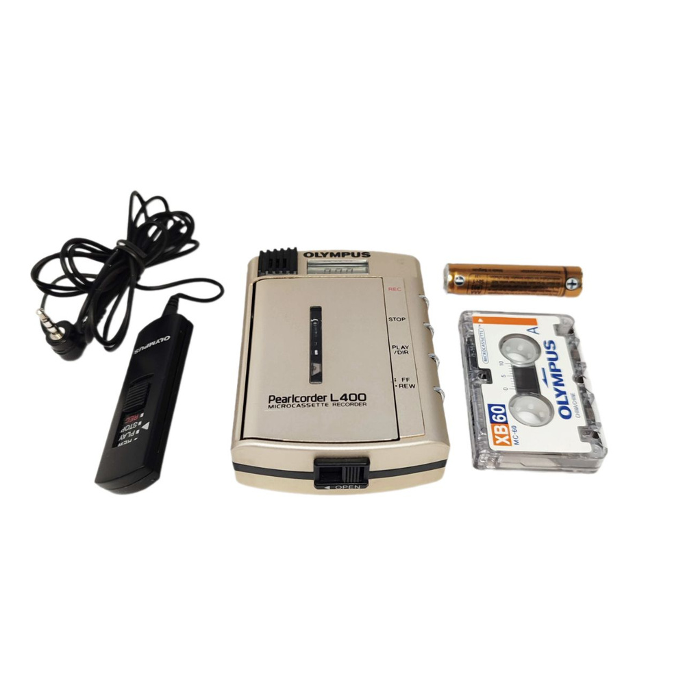 OLYMPUS Pearlcorder L400 ポータブルカセットプレーヤー 2025年最新