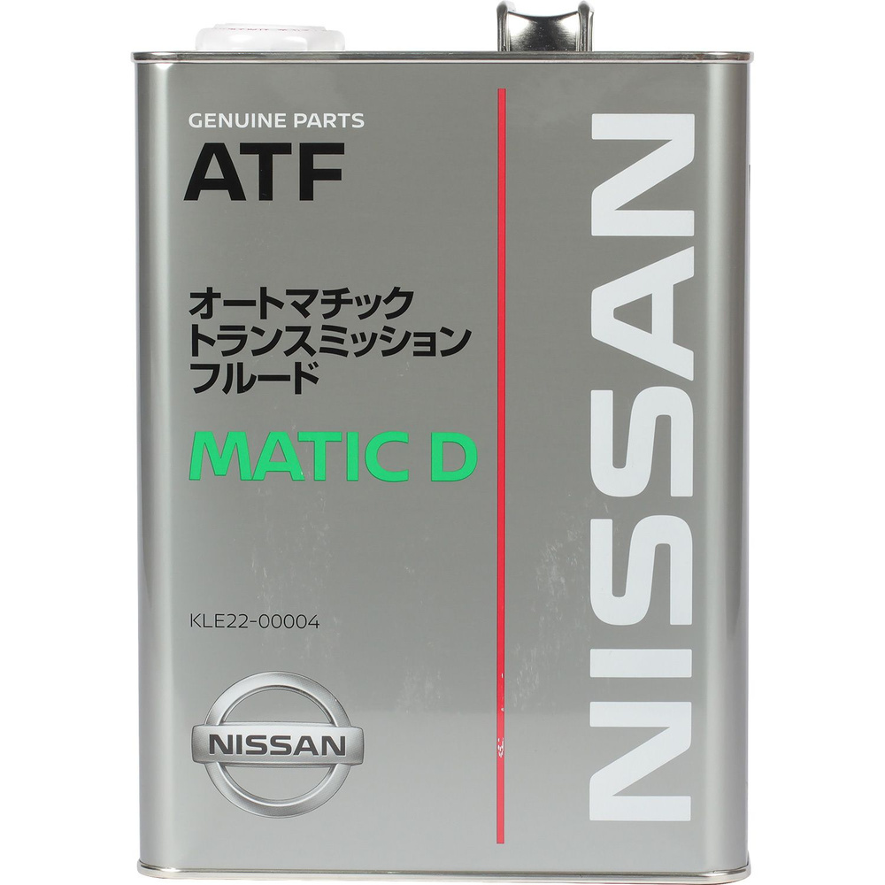 Трансмиссионное масло Nissan AT-MATIC D Fluid, 4л #1