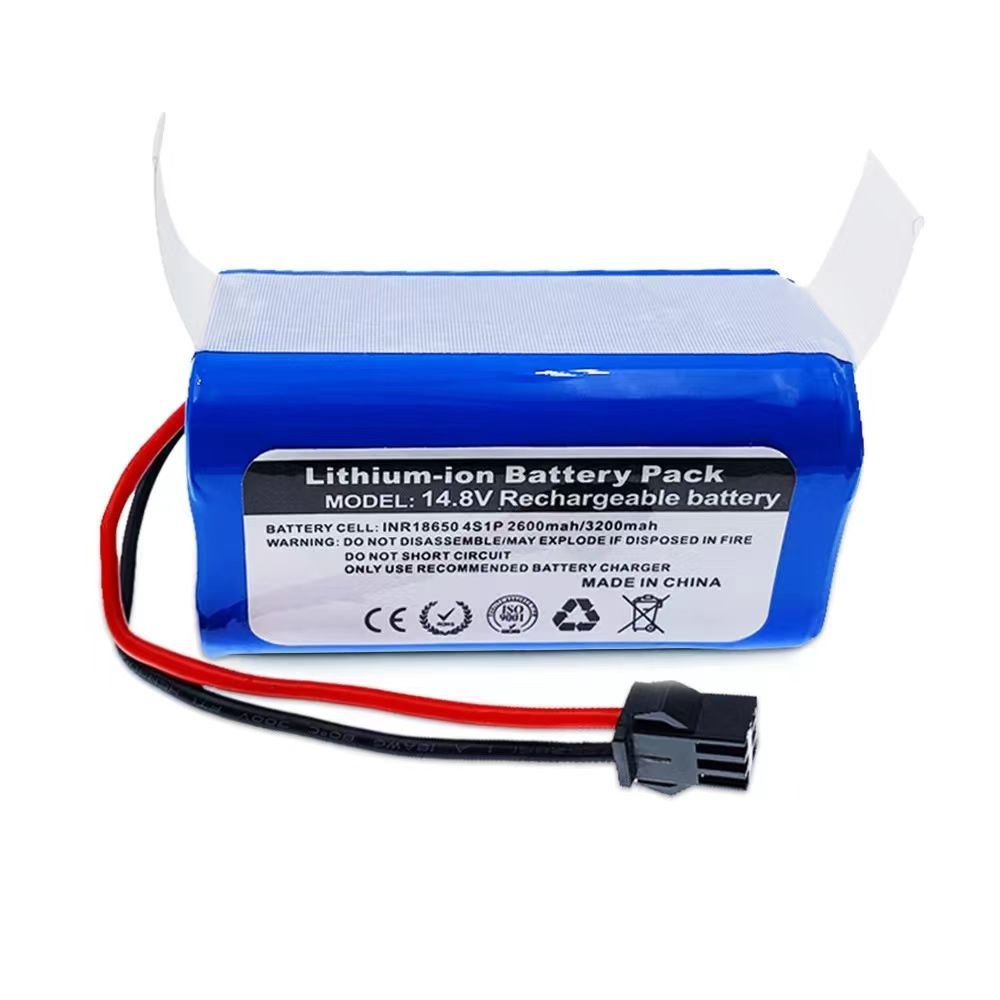 Batteria Originale 360 S7 Per Aspirapolvere - 3200 MAh 14,8 V, Modello MH1-4S1P, Colore Blu