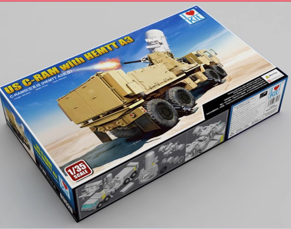 Maquette Char M3a4 Medium Tank I LOVE KIT échelle 1/35 – Réf 63518