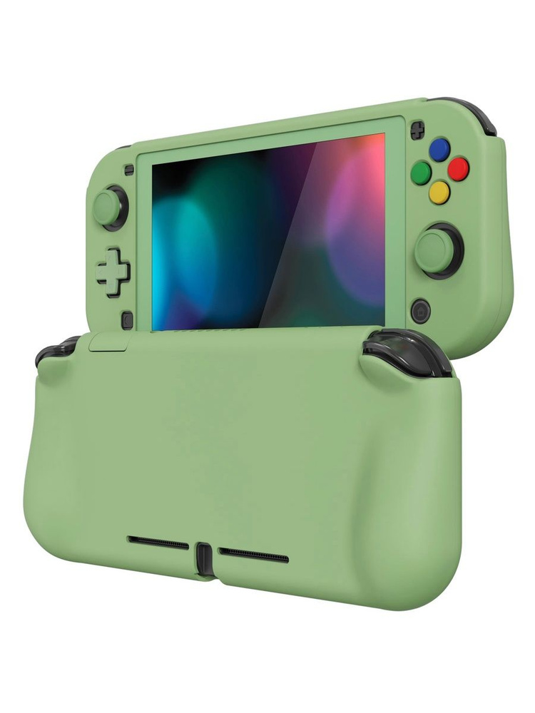 Защитный чехол для Nintendo Switch Lite с держателем и аксессуарами #1
