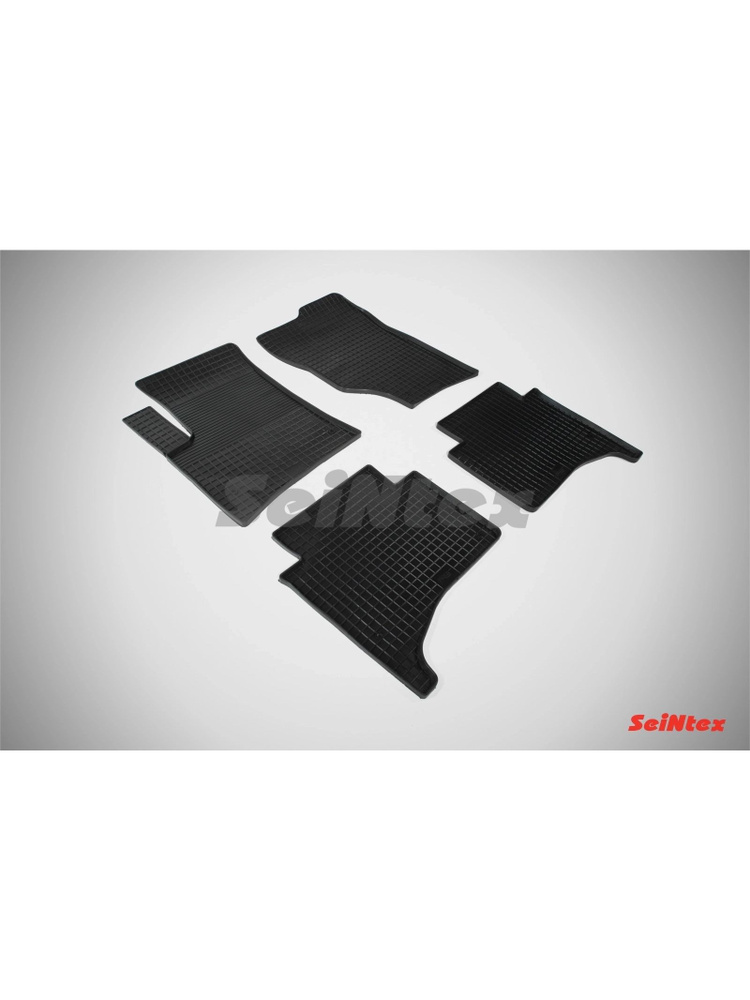 Резиновые коврики Сетка для Volkswagen Touareg (7L) 2002-2010 Seintex 00463 #1