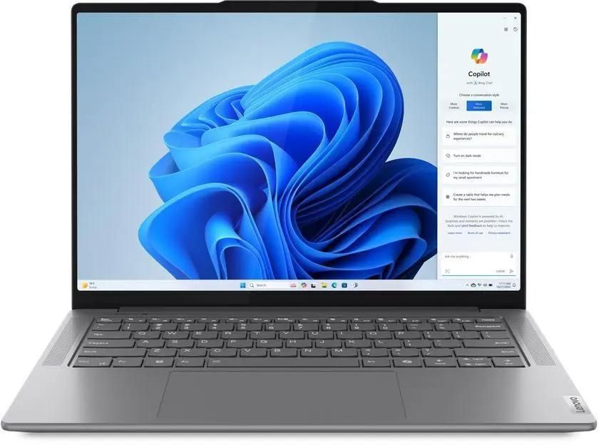 Ноутбук Lenovo, 14.5, Yoga Pro 7 14AHP9, AMD Ryzen 7 8845HS, AMD