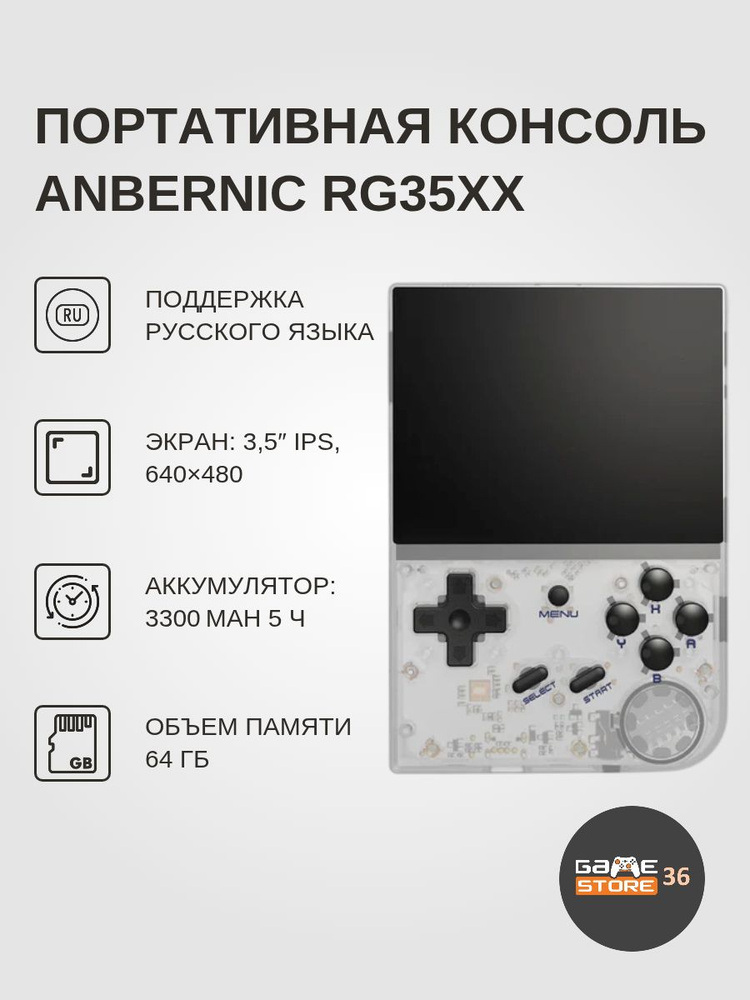 Anbernic RG35XX купить на OZON по низкой цене