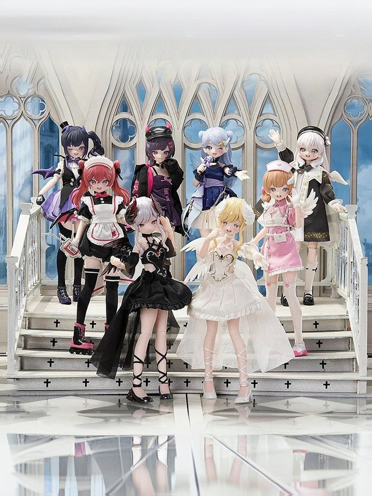 Кукла BJD 1/8 шарнирная Neo Eden Light Nightmare Twin Series MJD