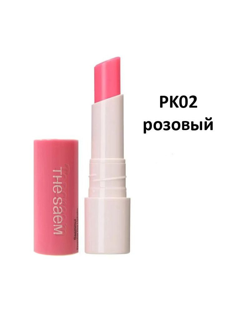 The Saem Увлажняющий оттеночный бальзам-тинт для губ 4 г Saemmul Essential Tint Lipbalm, оттенок PK02 #1