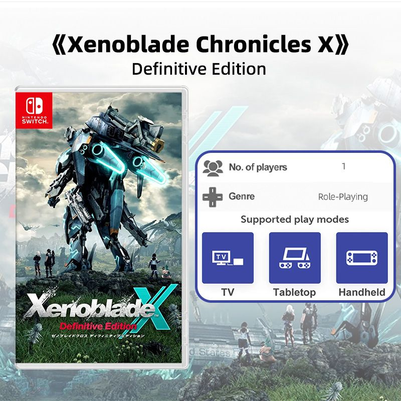 Xenoblade Chronicles Definitive Edition Per Nintendo Switch, 2020, Nuovo Sigillato CGC 10