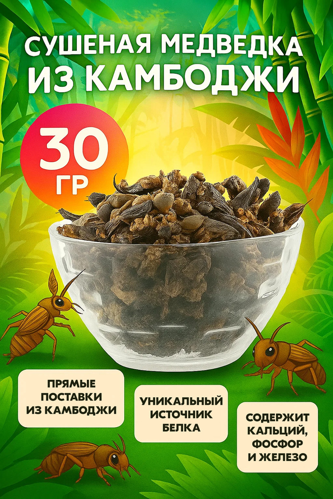 Медведка азиатская - 30 грамм #1