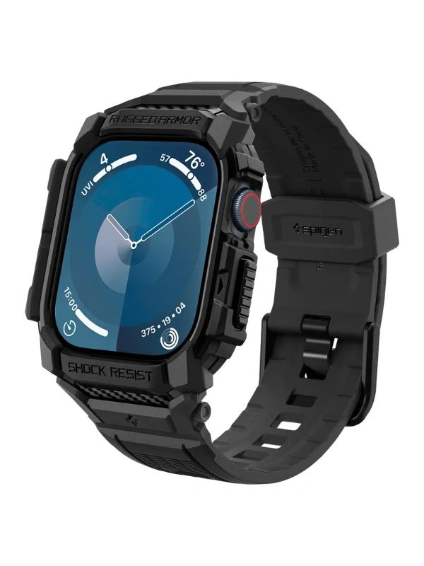 Чехол SPIGEN Rugged Armor Pro для Apple Watch 10 (46 мм ) черный #1