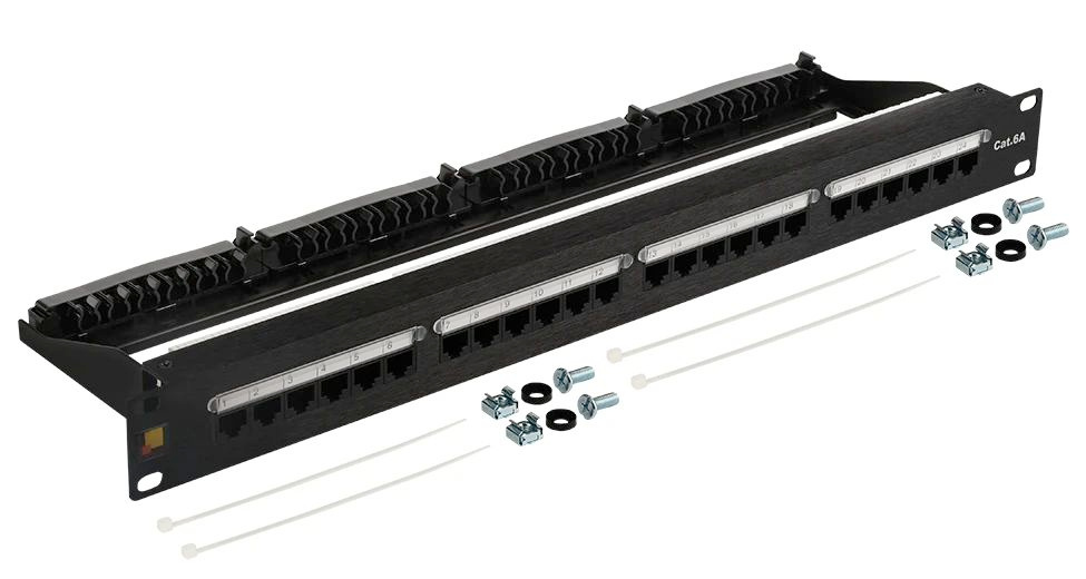 Патч-панель Lanmaster LAN-PPN24U6A #1