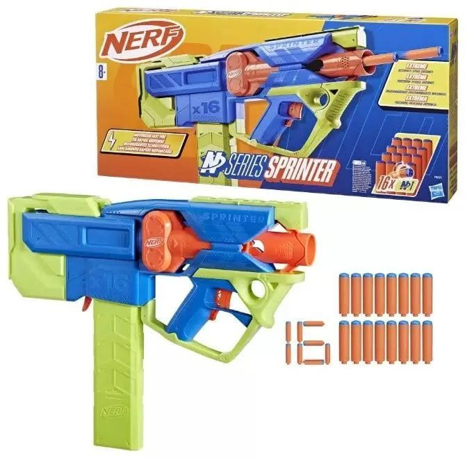 F8625 Игрушечное оружие Nerf - Бластер N Series Sprinter #1