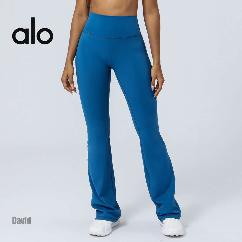 Брюки Alo Yoga Расклешенные спортивные брюки для фитнеса для высоких женщин #1