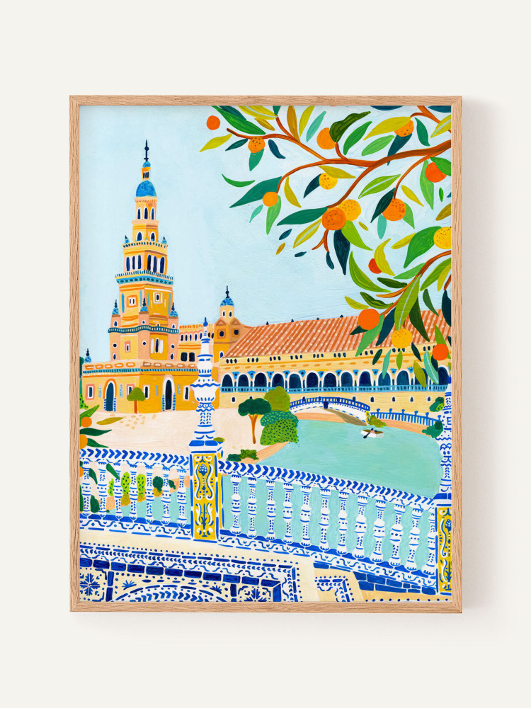 Постер "Севилья, Испания", 40х60 см #1