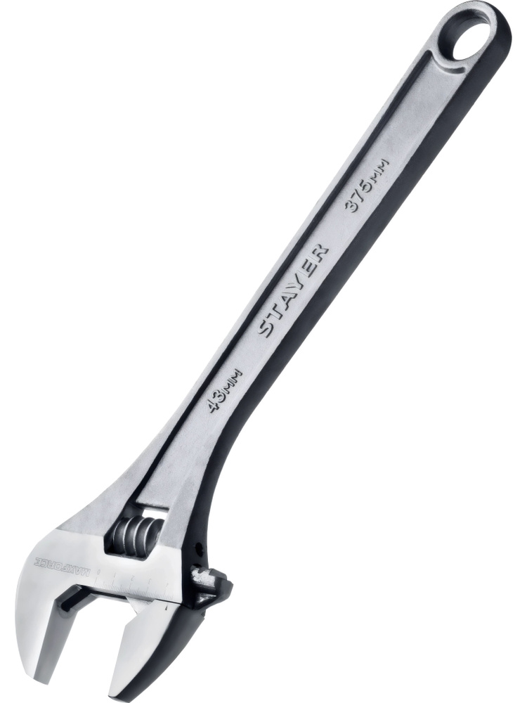 Разводной ключ STAYER MAXFORCE, 375/43 мм #1