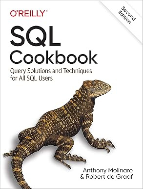 SQL Cookbook: Query Solutions and Techniques for All SQL Users #1