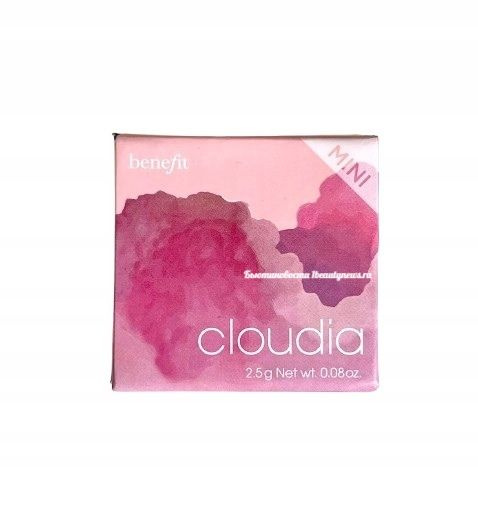 Benefit Шелковисто-мягкие пудровые румяна Silky-Soft Powder Blush (Cloudia) 2,5 г #1