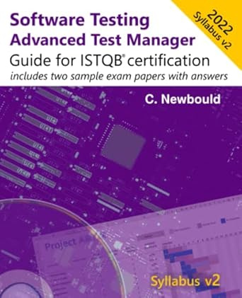 Software Testing Advanced Test Manager Guide for ISTQB Exam certification #1