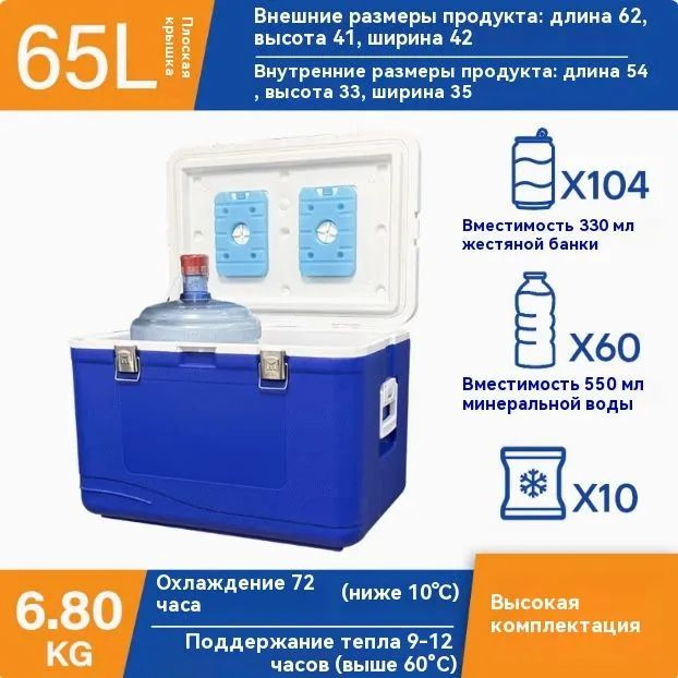 Термоконтейнер, синий #1