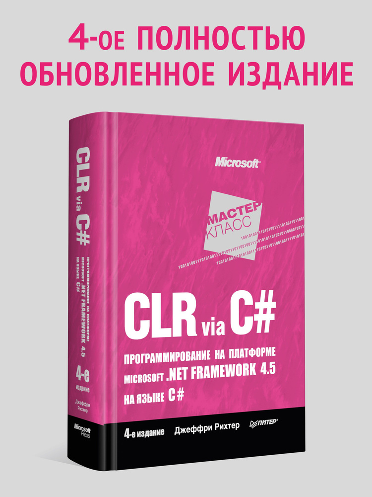 CLR via C#. Программирование на платформе Microsoft .NET Framework 4.5 на языке C#. 4-е изд. | Рихтер #1