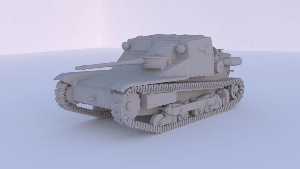Сборная модель Танк L3/33 в масштабе - 1:72 #1235 #1