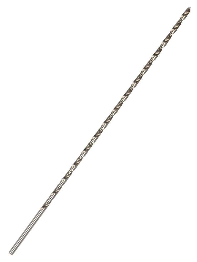 Сверло по металлу Hardcore Extra Long, 5х300 мм, фрезерованное, цилиндрический хвостовик, 145050 #1