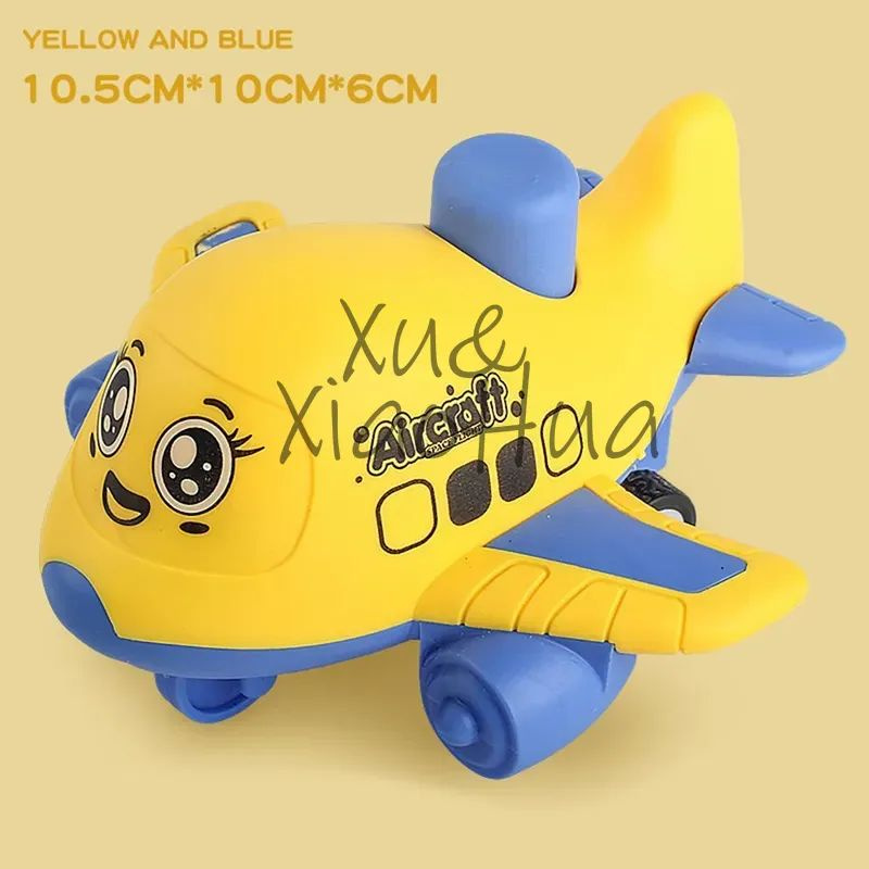 Инерционная машинка с самолетом #1