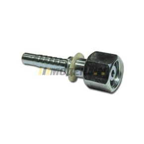 Фитинг РВД DKOL RA 12 прямой, конус 24, оцинк. сталь, 2 шт, MDN0768 #1