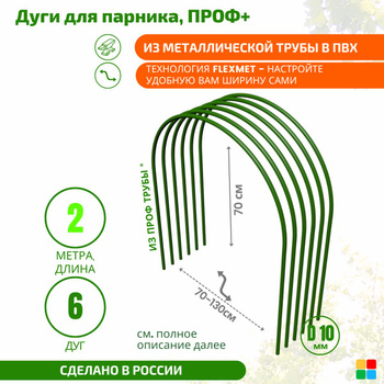 Купить дуги для парника и теплицы металлические из профильной трубы в Харькове | Украина