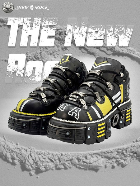 Кроссовки Мужской, Женский The New Rock Микрофибра, Натуральная кожа ...