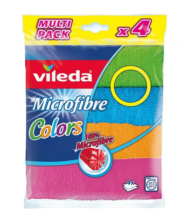 Салфетка из микрофибры для уборки Vileda, 350 г, 1 шт.