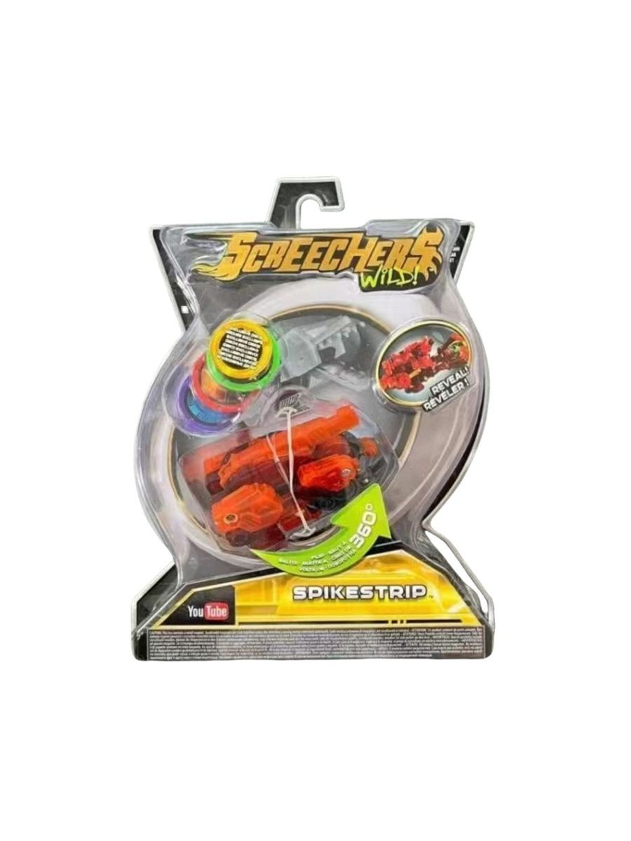 Дикие Скричеры.Машинка трансформер screechers wild SPIKESTRIP купить на ...