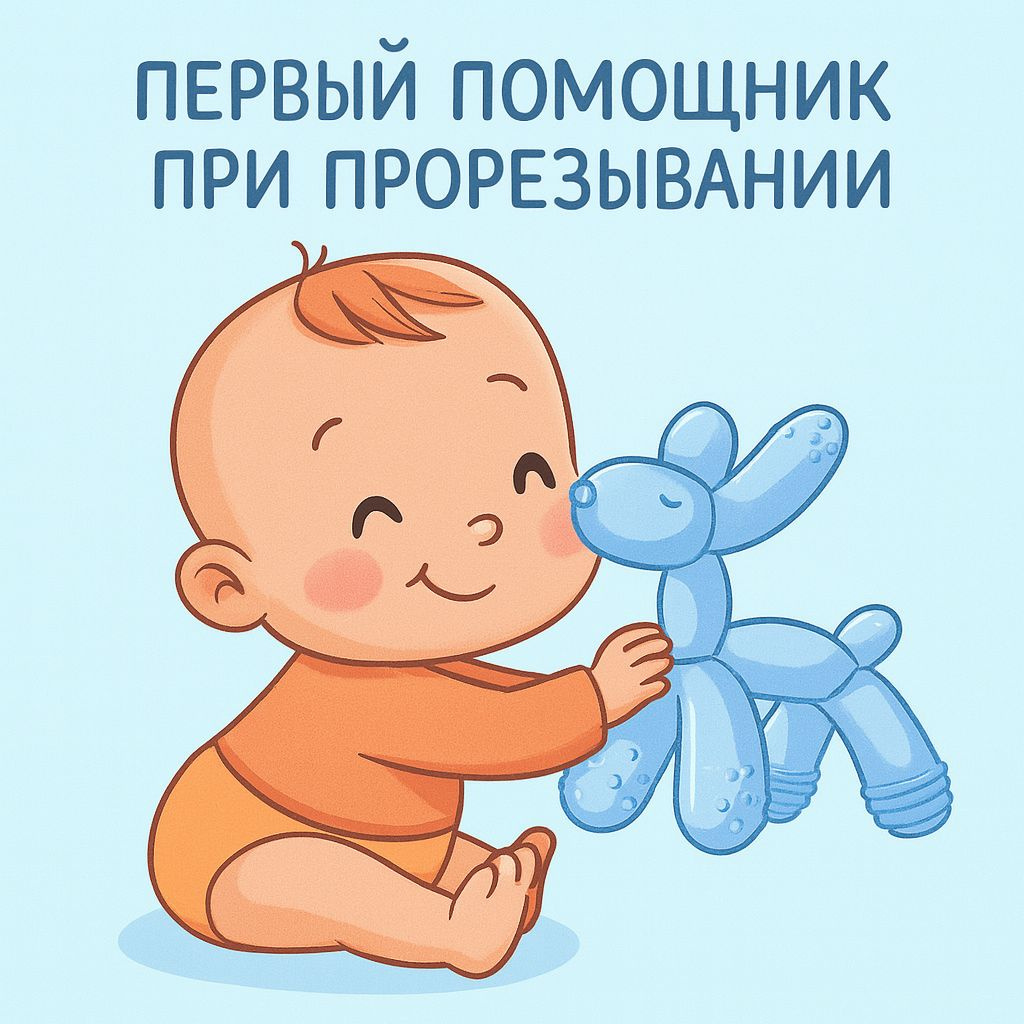 Силиконовый прорезыватель для малышей с рождения, мягкий и безопасный