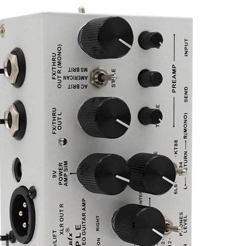 Гитарная педаль эффектов Preamp DemonFX Simple Zero Watt Stereo