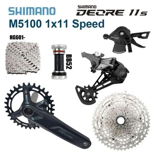 Shimano Deore M5100 11 SL R RD SGS FC 175 34 BB52 11 51