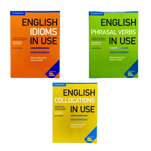 Комплект English Idioms, Phrasal verbs, Collocations in use