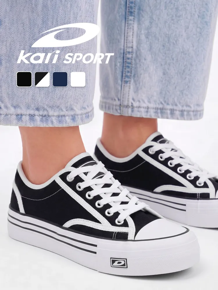 Кеды Kari SPORT женские черные летние