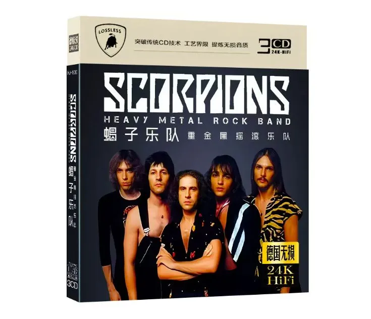 CD диск группы Scorpions, хэви-метал рок, автомобильный аудио диск, англоязычные хиты для дома и машины, вариант, фото 6