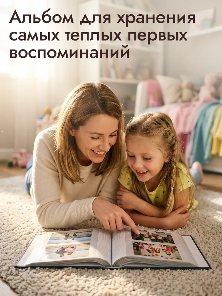 Фотоальбом для новорожденных первый год жизни, вариант, фото 5