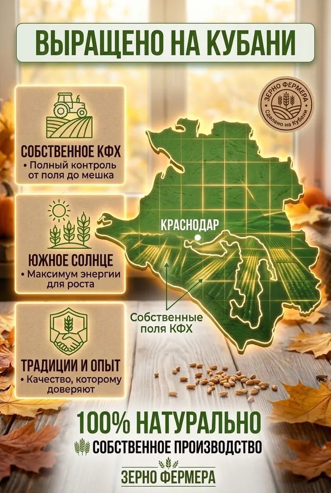 Пшеница для проращивания, заваривания, витграсс 1 кг, 1 кг, фото 2
