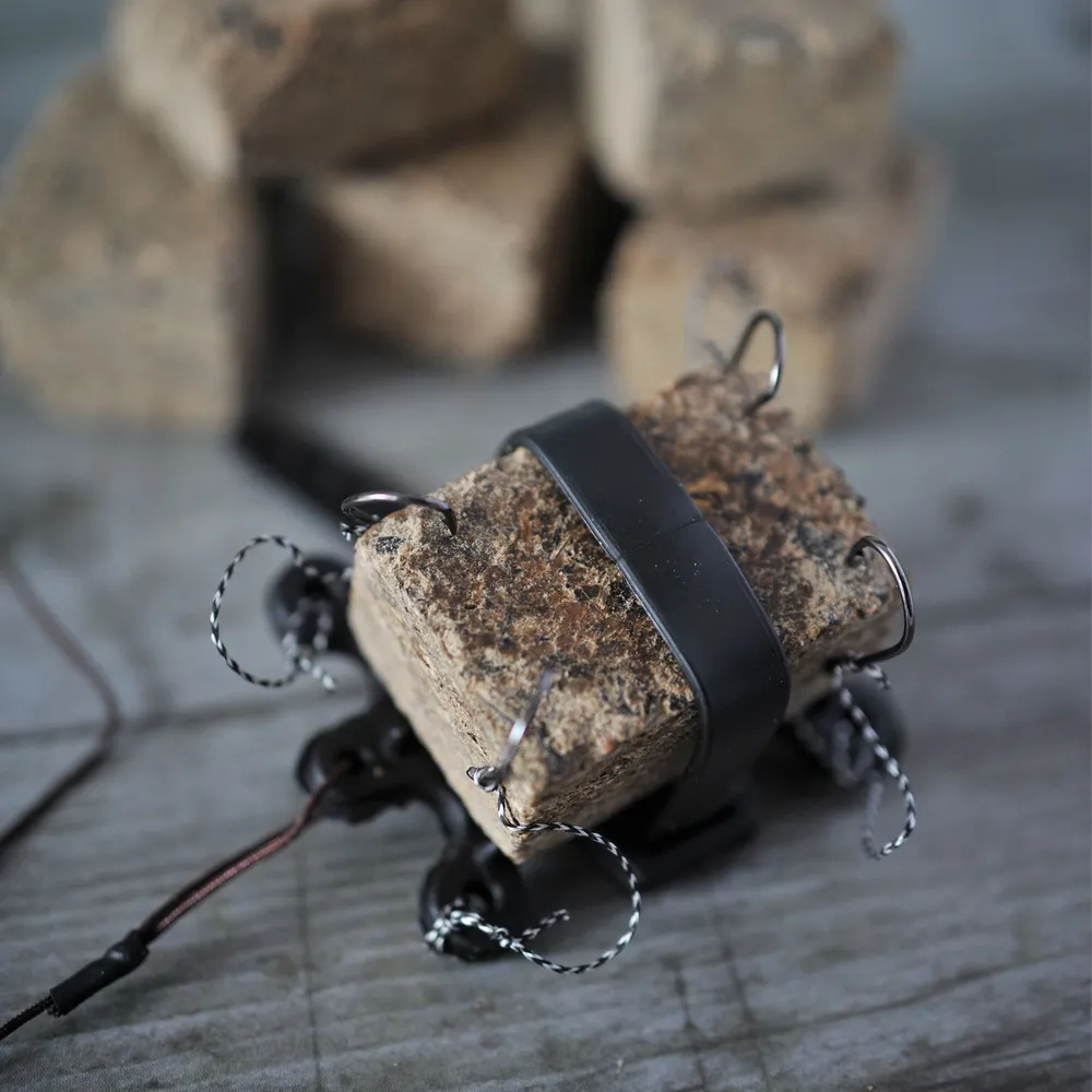 Оснастка Макушатник с грузом 70 гр. 3 шт. / Набор кормушек оснащенных  #7