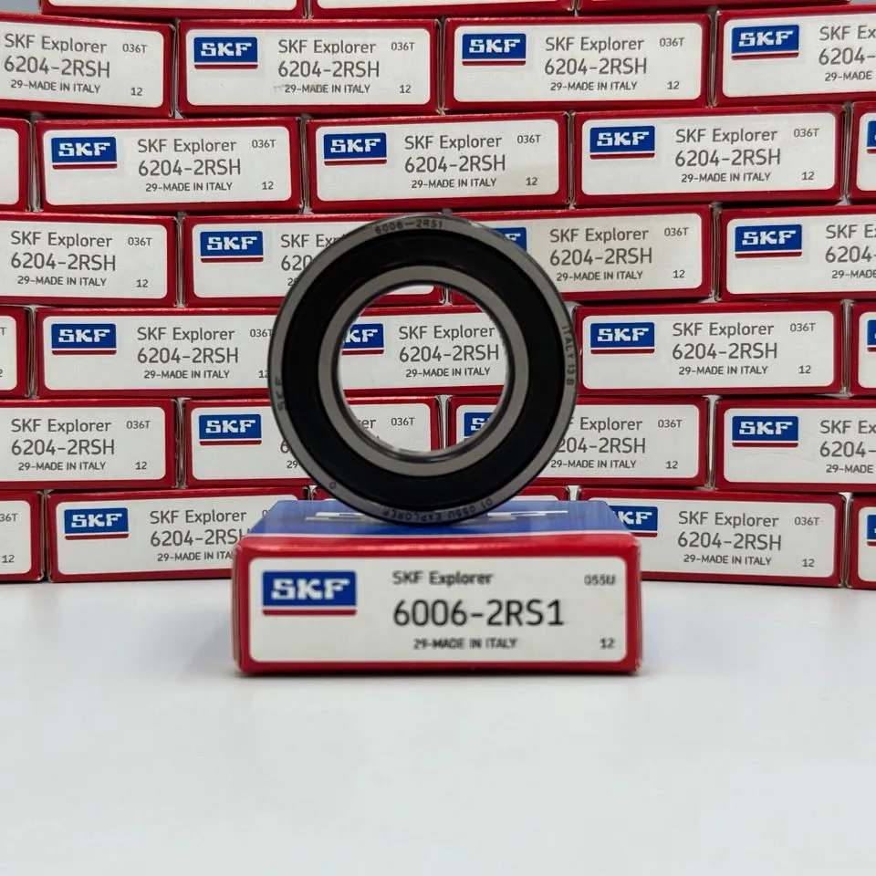 Подшипник SKF 6006-2RS1 (6006 2RS / 180106) размер 30*55*13 Италия, универсальный, 30x55x13, фото 3