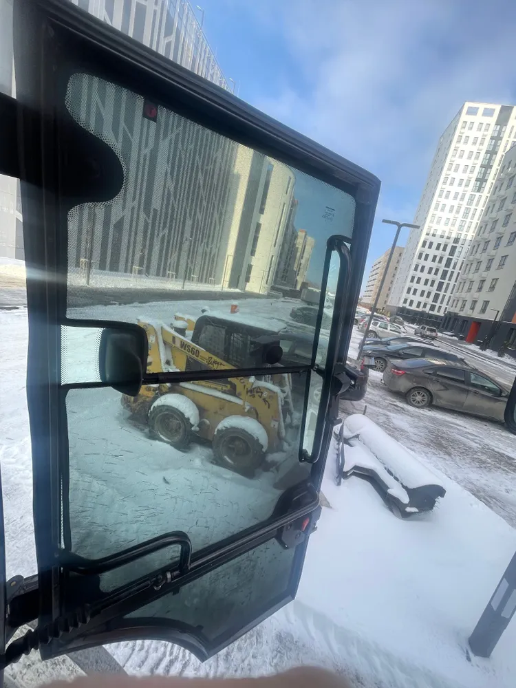Каркасные шторки для экскаватора погрузчика Hidromek 102b 102s 4k с 2023г.в. (на джойстиках 102 ) ( гидромек хидромек хмк hmk 102б 102с 4к ) ТРАССЕР комплект на ДВЕРИ, вариант, фото 4