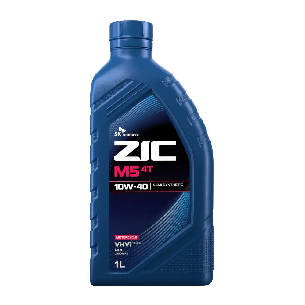 ZIC M5 4T 10W-40 Масло моторное, Полусинтетическое, 1 л, 1 л, фото 6