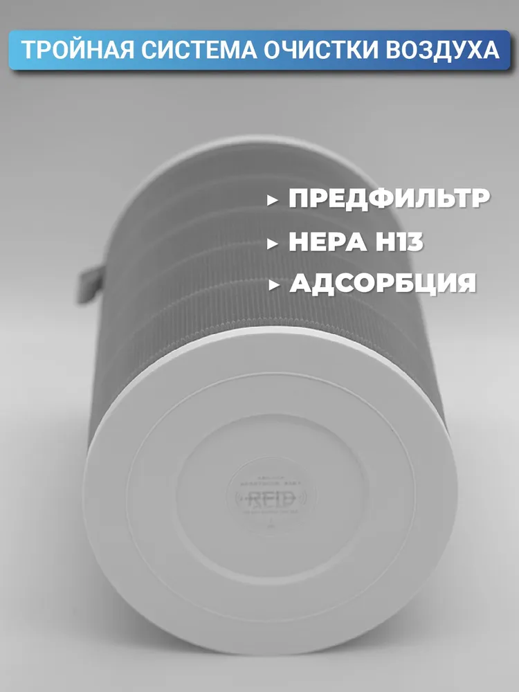 Фильтр для очистителя воздуха Xiaomi Smart Air Purifier 4 Pro с меткой RFID (M15R-FLP-GL (BHR5062GL)), вариант, фото 2