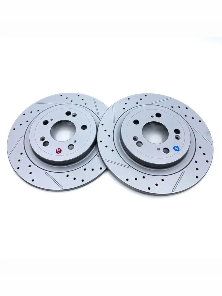 HAVAL DARGO// HAVAL F7/F7X (II) NEW/H7 задние слотированые/перфорированные тормозные диски DZK. 3502105XGW01A, вариант, фото 5