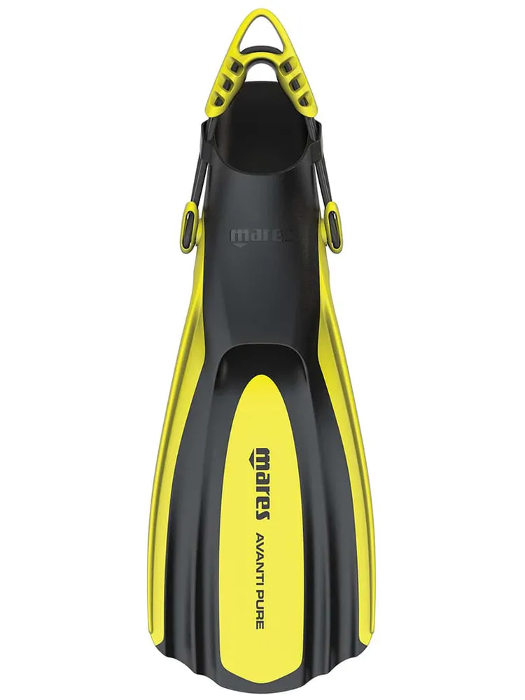 Ласты Mares AVANTI PURE OH YELLOW 410027 для дайвинга, желтый, фото 2