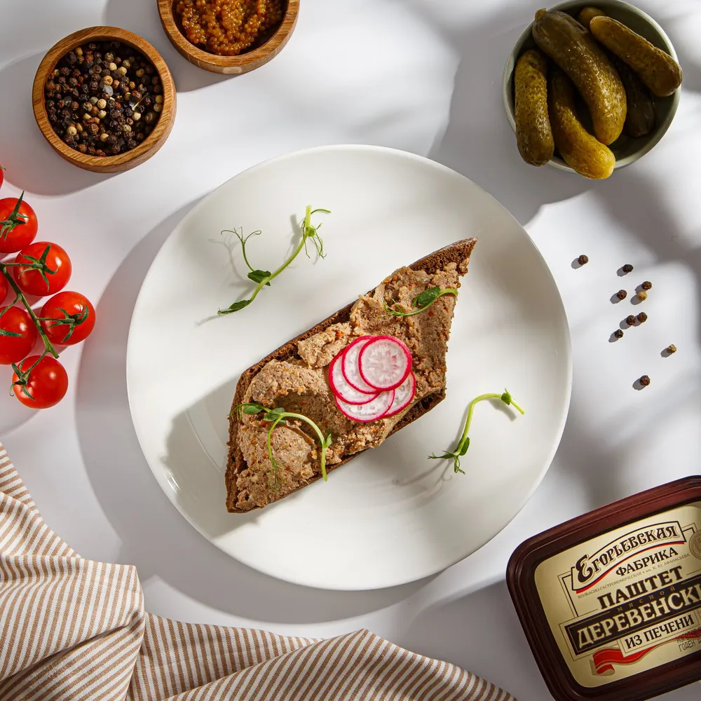 Паштет из печени 150 г, Егорьевская КГФ, Деревенский, 150 г, фото 3
