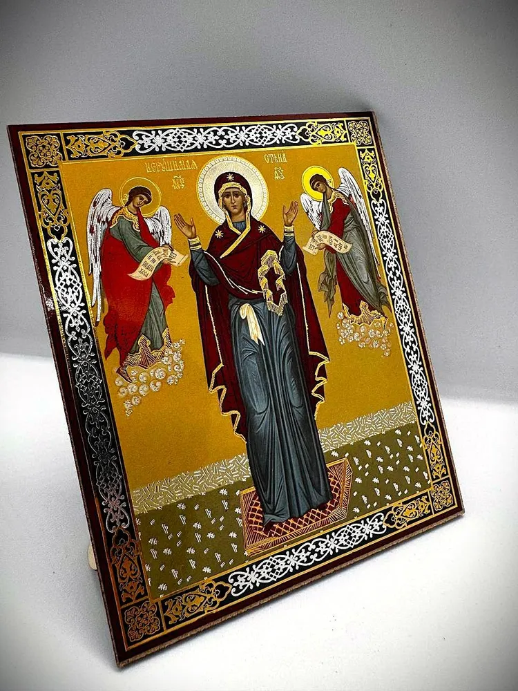 Икона Нерушимая Стена. 11*13 см., 11x13 см, фото 4